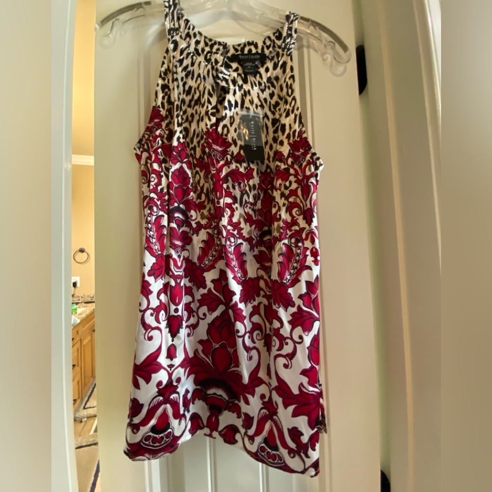 Silk stretch halter